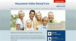 Desktop Screenshot of hvdentalcare.com